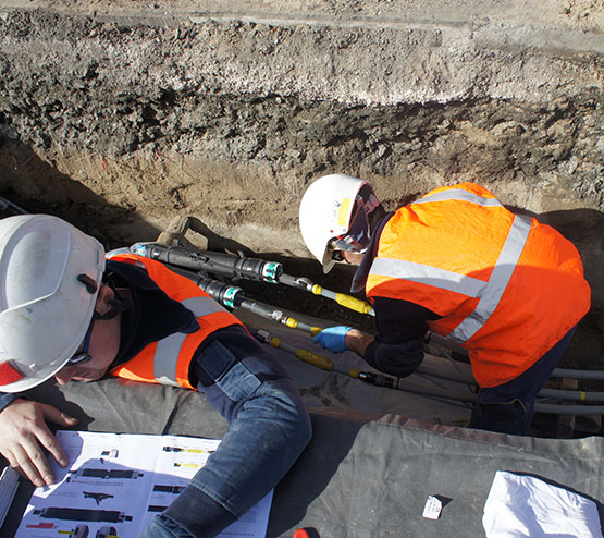 Assistance technique sur fouille des réseaux électriques