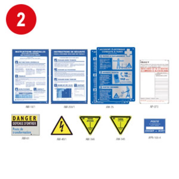 Signalisation de sécurité électrique - AM_KIT